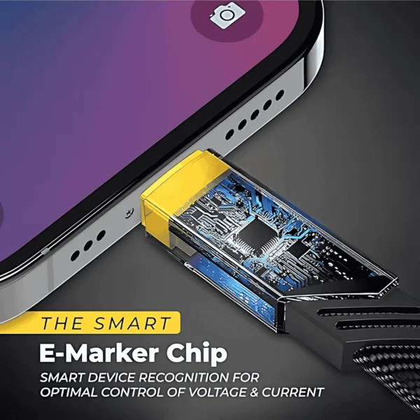 Premium Braided Charging Cable – Safe & Reliable for All Devices