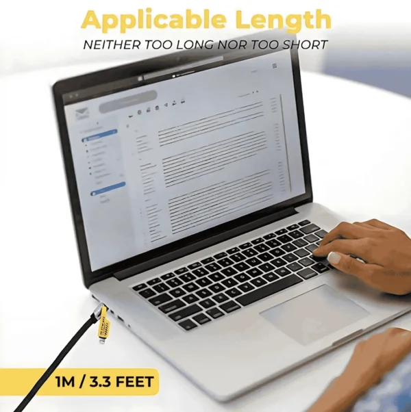 Universal 4-in-1 Charging Cable – Travel-Friendly & Multi-Device Compatibility