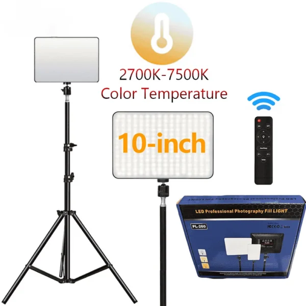 Selfie Light PL260 10-inch – Best LED Ring Light for Photography