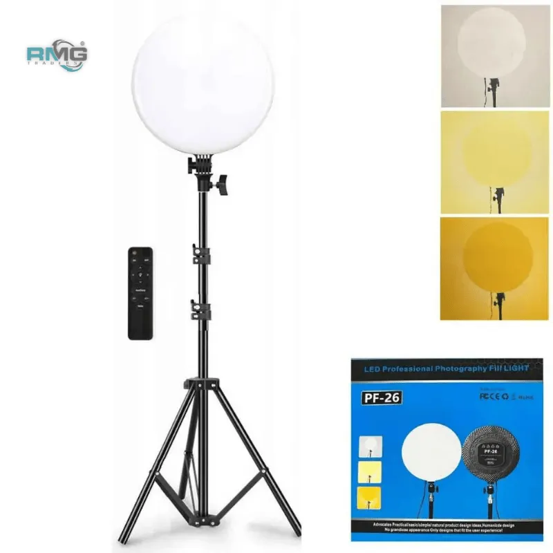 PF-26 Round LED Lamp with 7ft Tripod