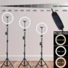 Selfie LED Ring Light for Professional Vlogging & Streaming