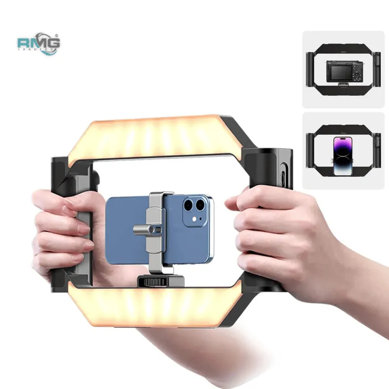 Neepho Selfie Light NPL5 | Smartphone Video Rig Light Professional LED Fill Light for Vlogging & Live Streaming