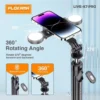 Foldable Wireless Bluetooth Selfie Stick with LED Lights