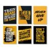 Inspirational Wooden Wall Art Frames with Positive Quotes