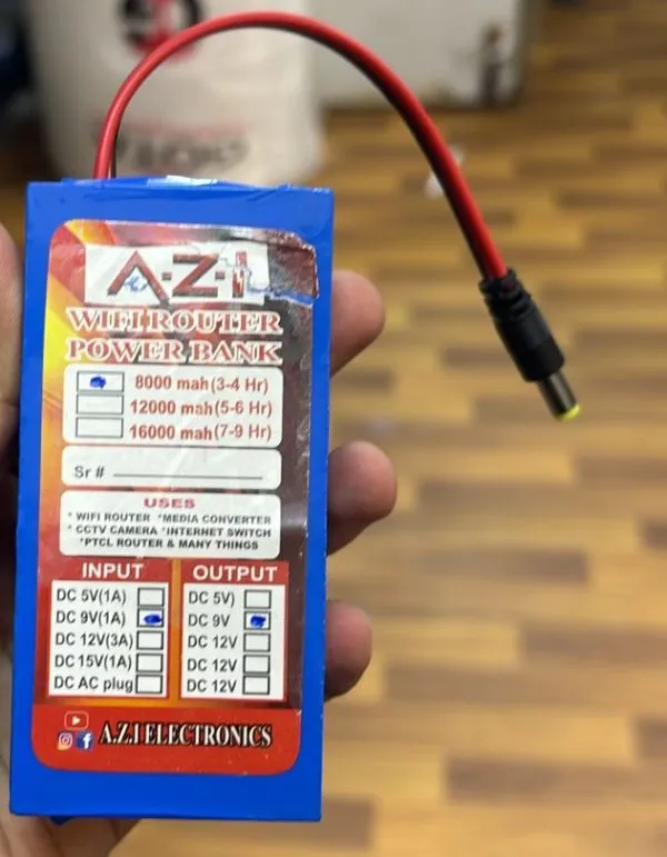 Best Power Backup for WiFi Routers – 4 Hours Backup