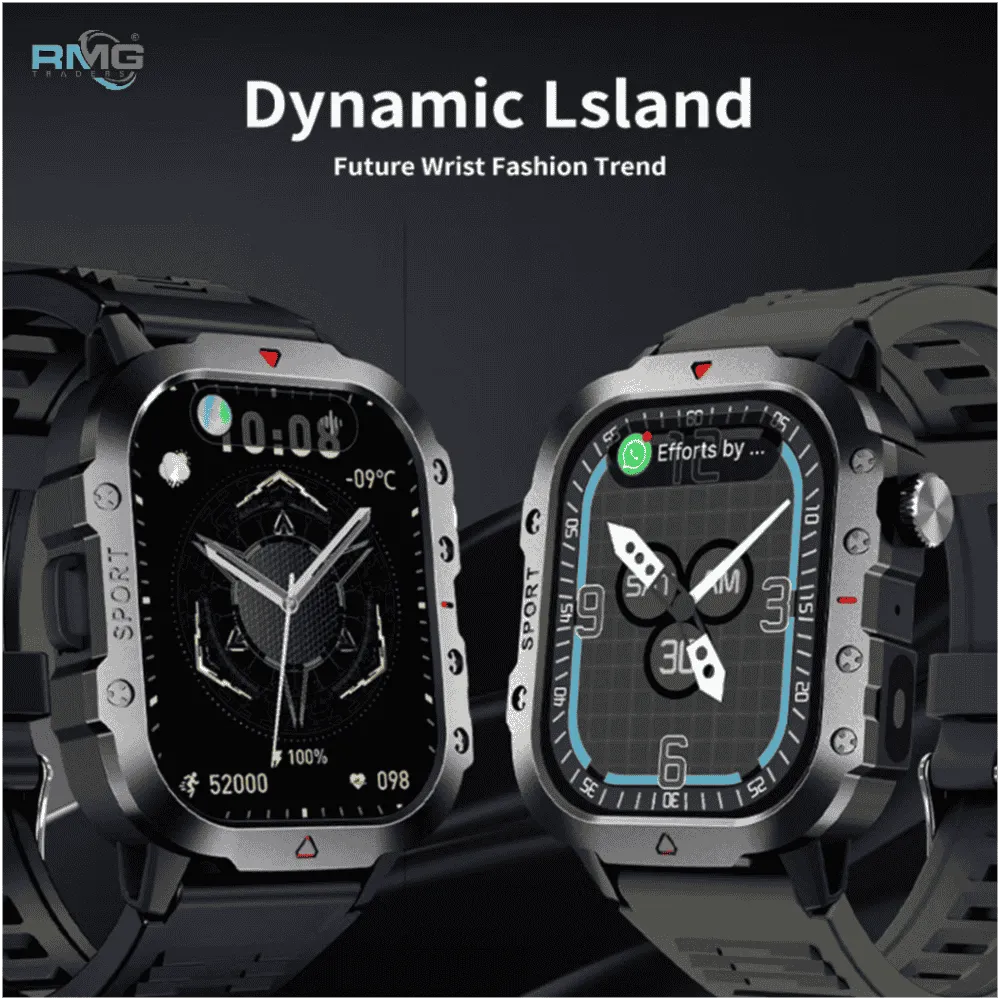 H11 Smart Watch for Running, Cycling & Daily Fitness Goals 