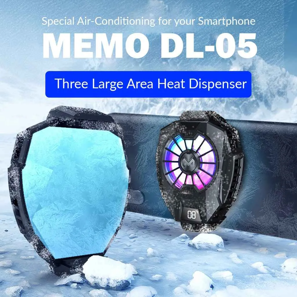 MEMO DL05 RGB Gaming Phone Cooler