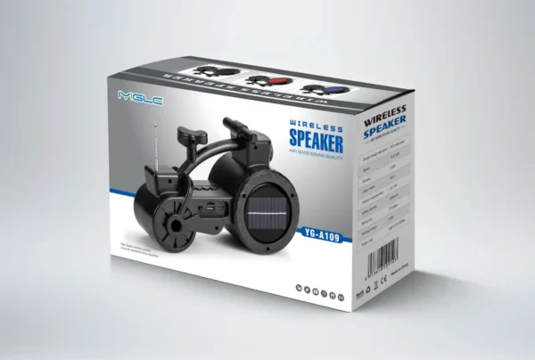 Portable Bike Style Bluetooth Music Speaker