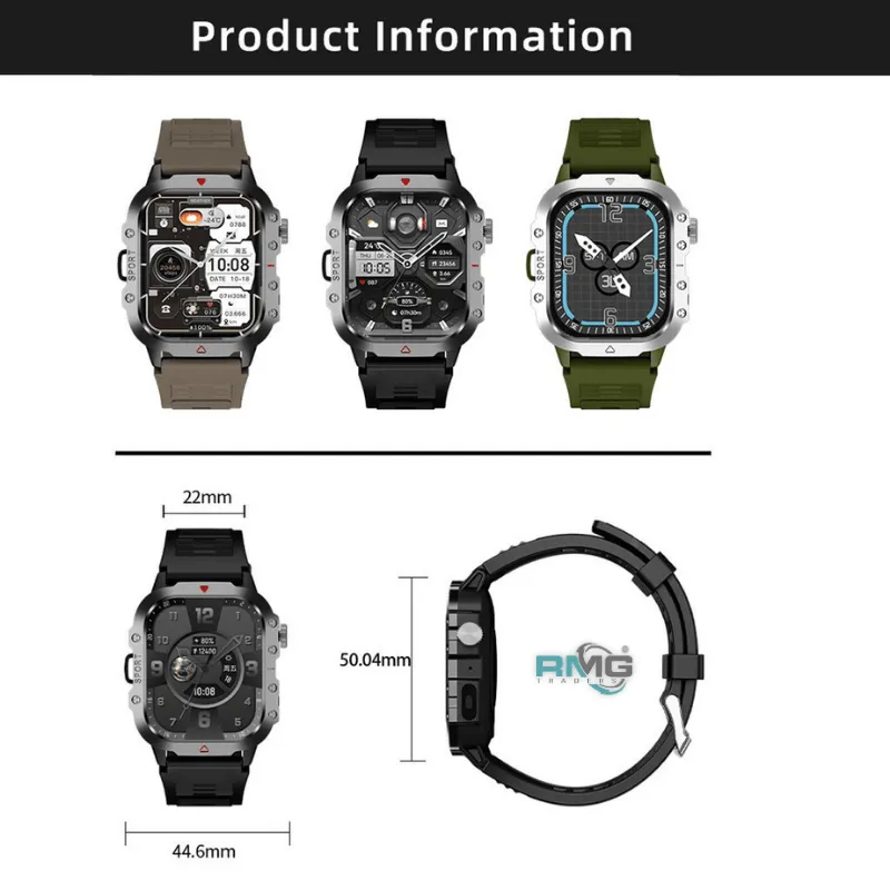 Waterproof 3ATM H11 smartwatch