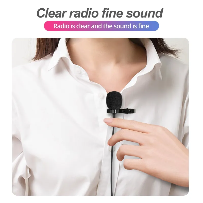 Portable Lavalier Microphone for iPhone