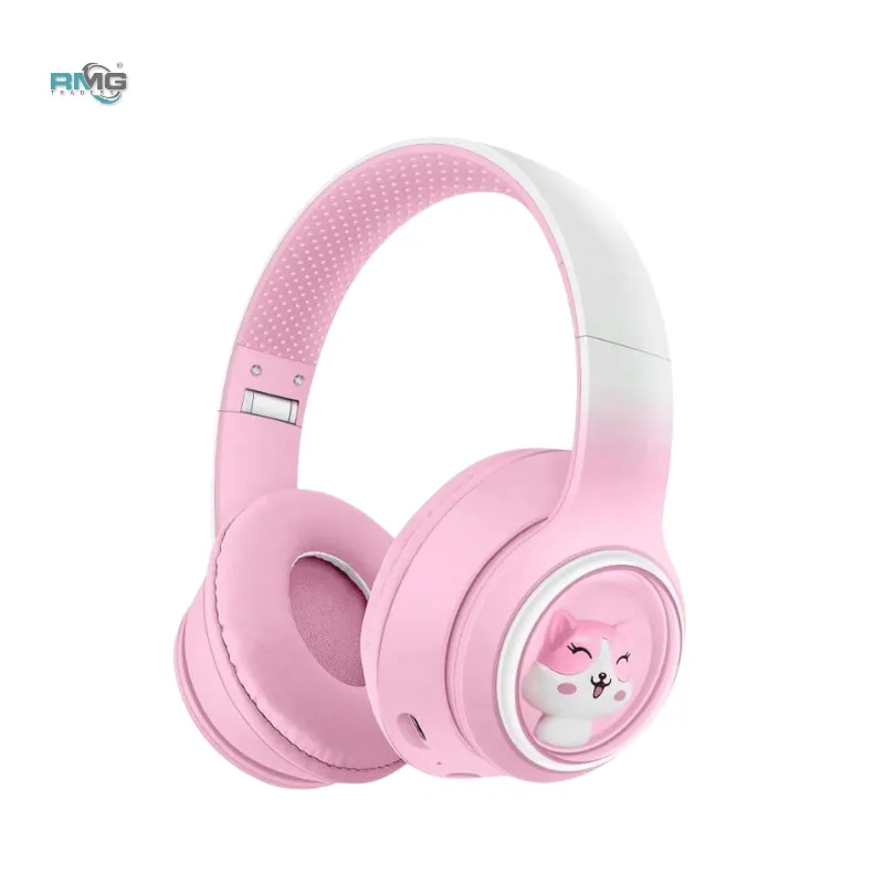 Wireless Cat Ear Headphones Bluetooth 5.3 with Foldable Design