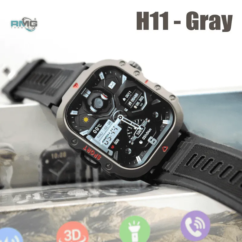 H11 smartwatch for running and fitness
