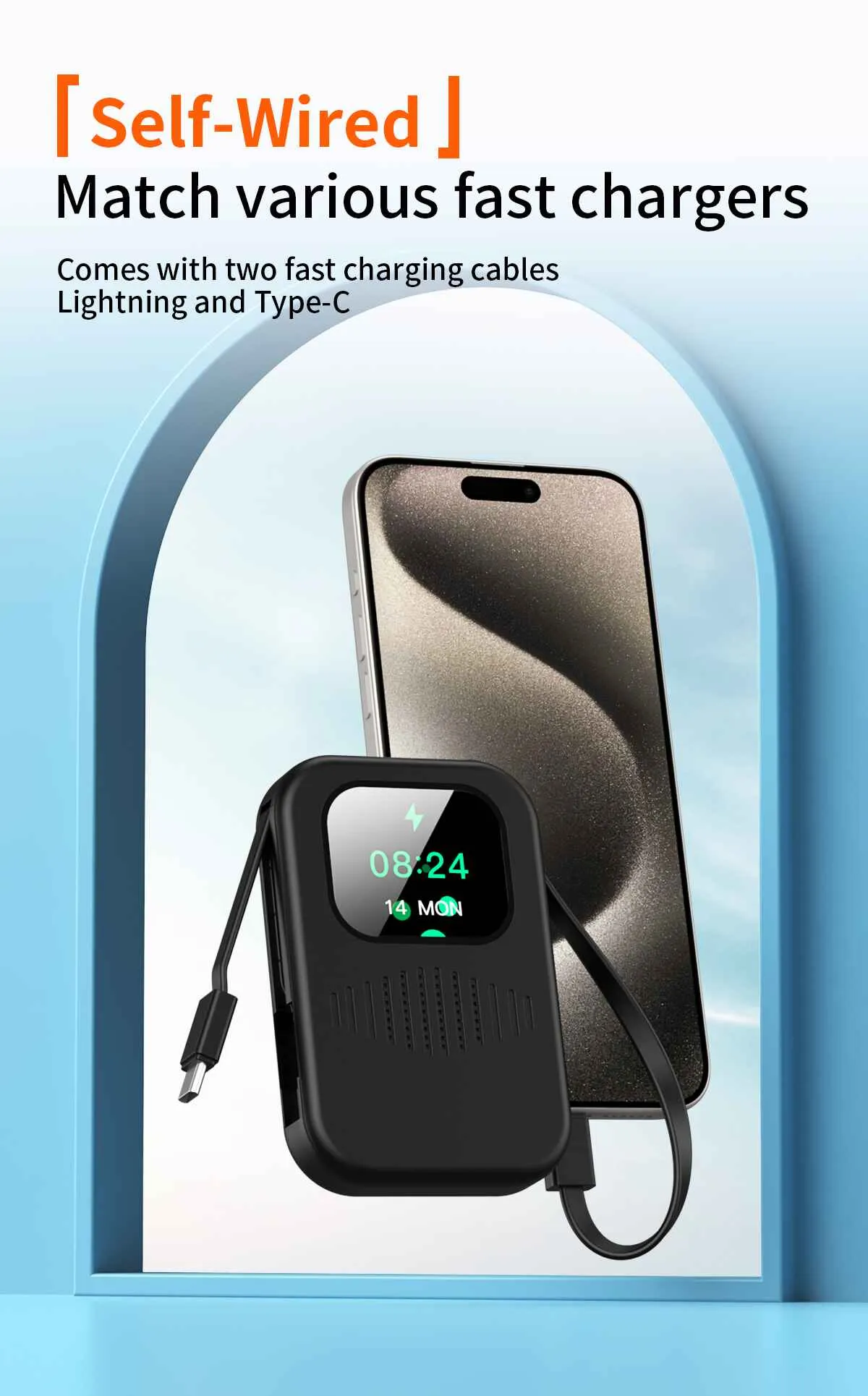 power bank with display