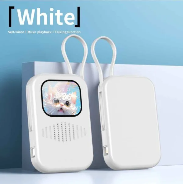 Dual Function Power Bank with Screen