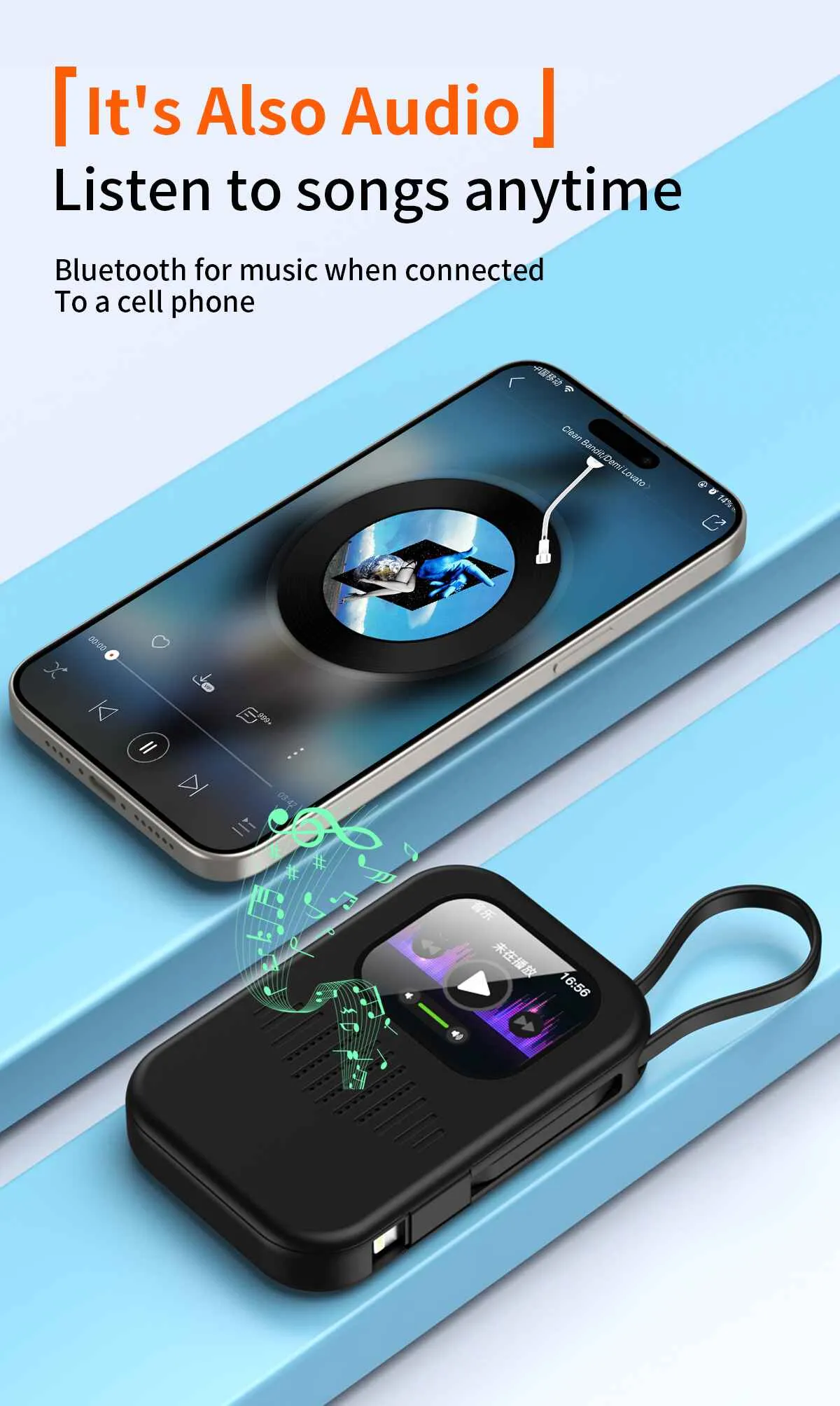 Speaker and Power Bank Combo