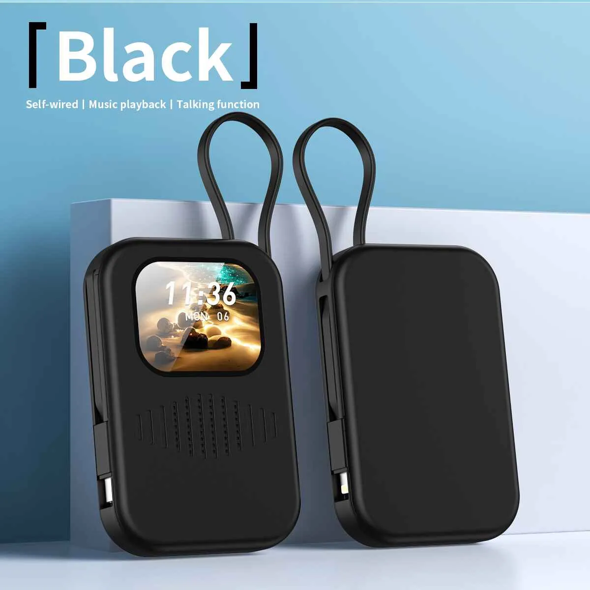2 in 1 power bank speaker