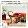 Stylish & Durable Glass Mug for Espresso, Latte & Cappuccino