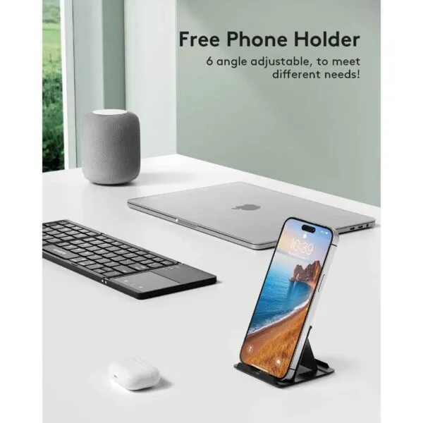 pocket keyboard with touchpad