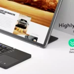 Foldable Bluetooth Keyboard with Touchpad