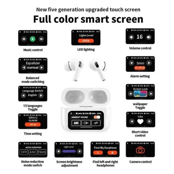 Ultra-Lightweight Wireless Earbuds with Fast Charging Case