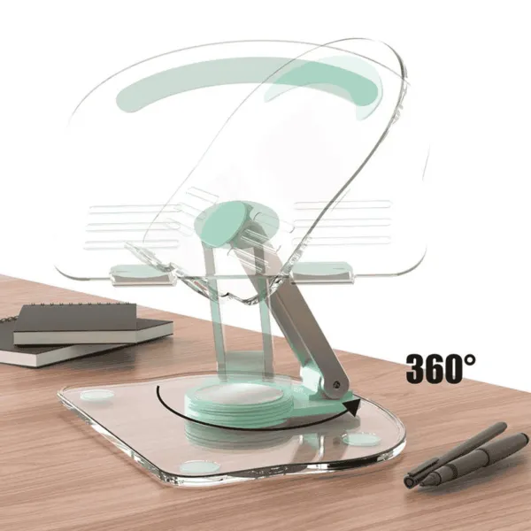 Rotating Acrylic Tablet Stand for Desk