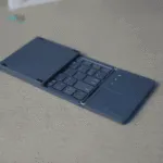 Slim rechargeable Bluetooth keyboard