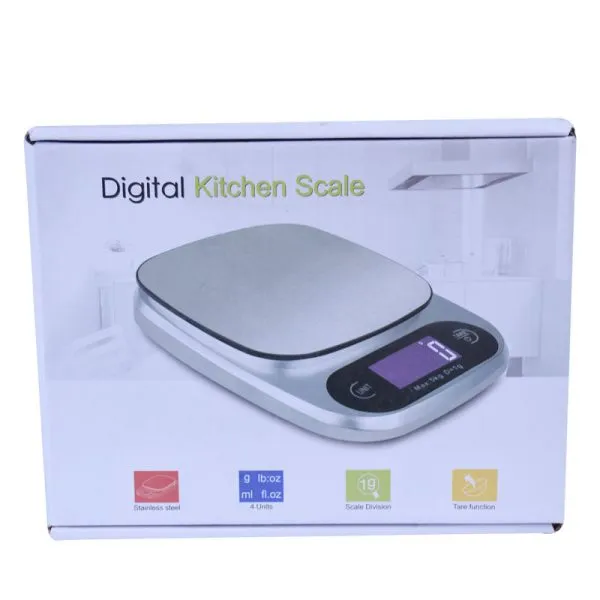 Sleek and Modern Kitchen Digital Scale with Easy-to-Use Design