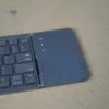Portable wireless folding keyboard