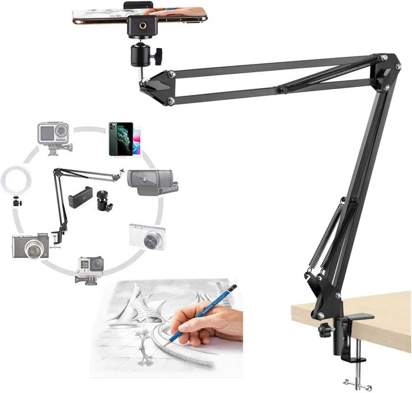 Portable & Foldable Phone Holder for Travel & Office Use