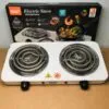 Raf Double Electric Stove 2000W Dual Hot Plate