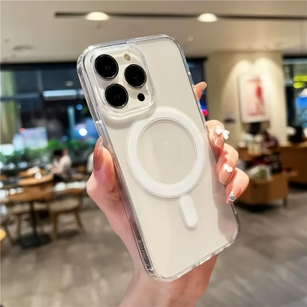 iPhone 16 Pro Max Shockproof Transparent Case