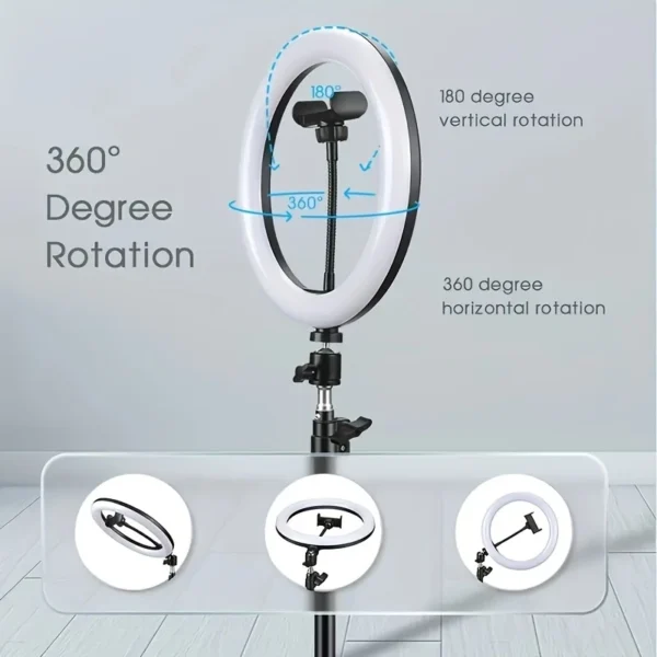 Vertical Mount Stainless Steel LED Light Stand