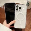 Slim Fit Magnetic Back Cover for iPhone 16 Pro Max