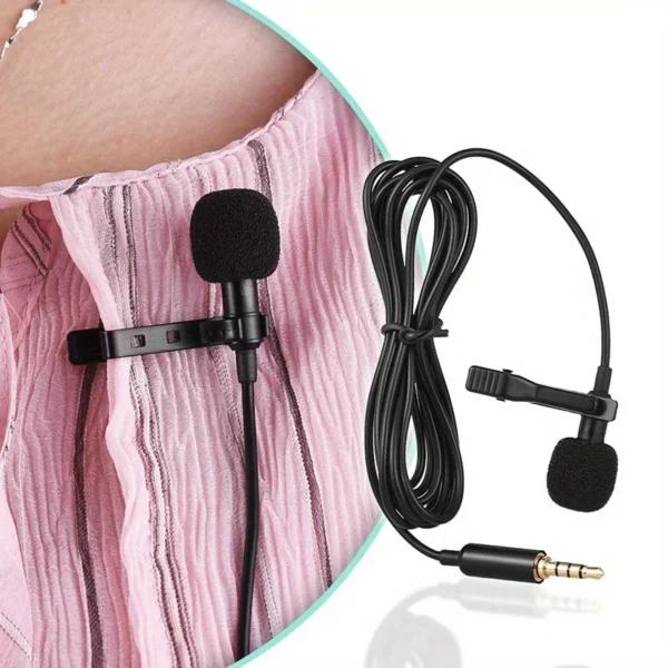 Easy-to-Use Clip Microphone for Teachers & Public Speakers