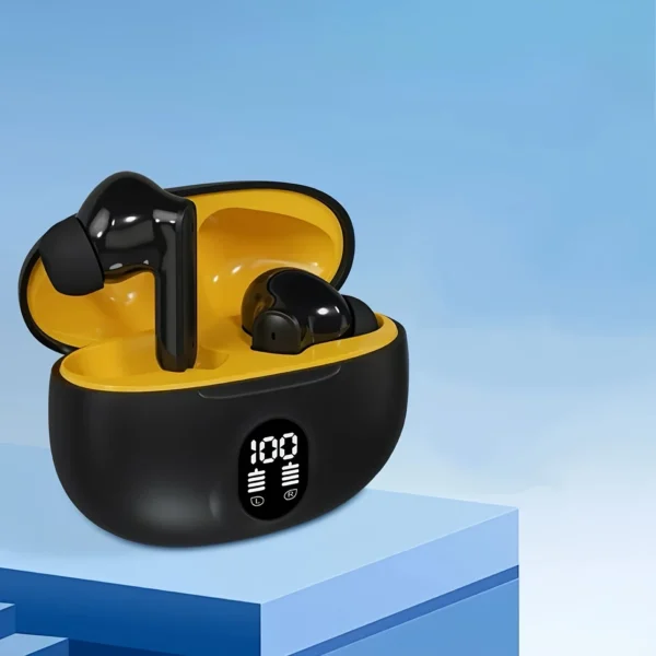 Semi-Open In-Ear Earbuds with Media Controls