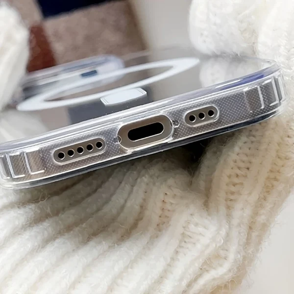 Magnetic iPhone 16 Pro Max Case Compatible with Screen Protector