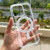 Transparent Magnetic Case for iPhone 16 Pro Max