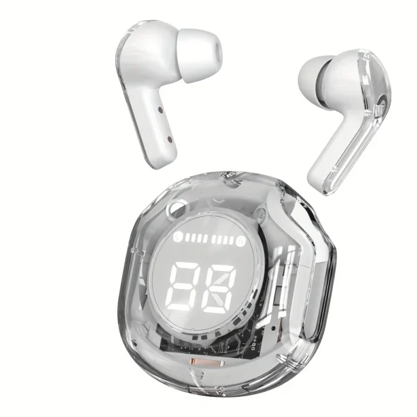 Compact Wireless Earbuds with USB-C Charging