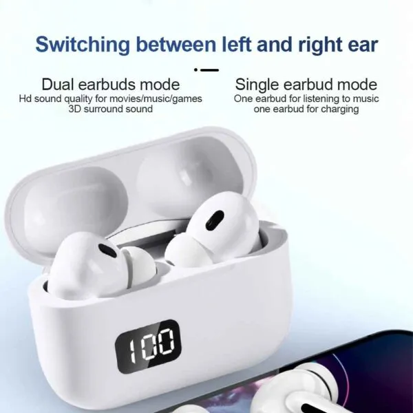In-Ear TWS Headphones with Mic