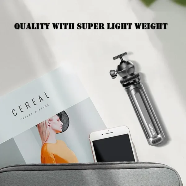Multi-Function Alloy Tripod for Smartphones