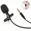 Noise-Canceling Lapel Mic for Crisp Sound Recording