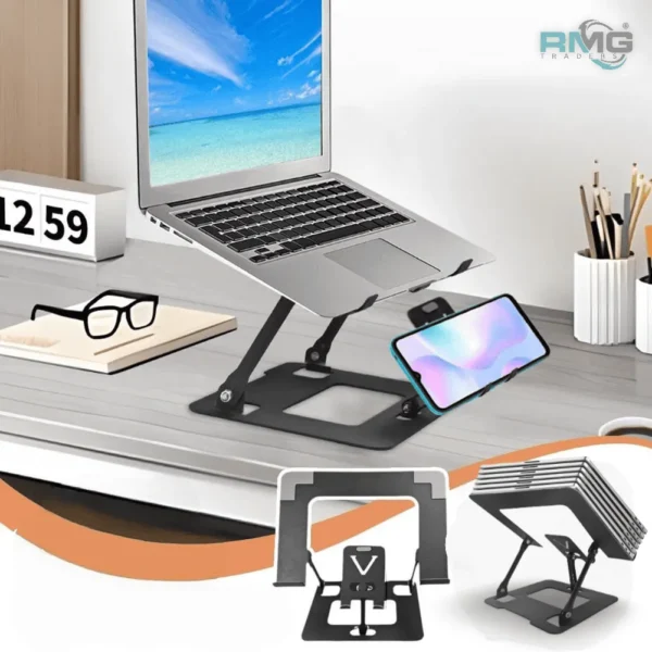 adjustable laptop riser for desk
