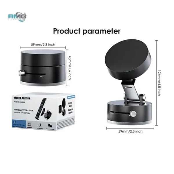 360° rotatable phone holder for indoor use
