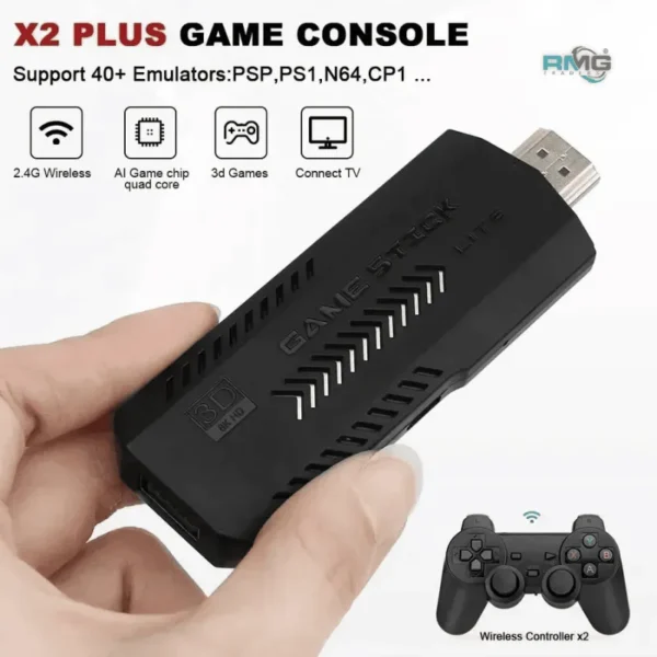 USB Wireless Retro Gaming Console with 30,000 Games