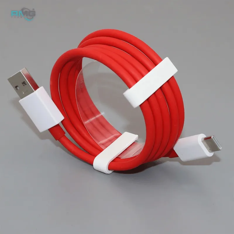 Top View of USB A-to-C OnePlus 80W Adapter