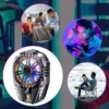 Silent phone cooling fan for YouTube streaming