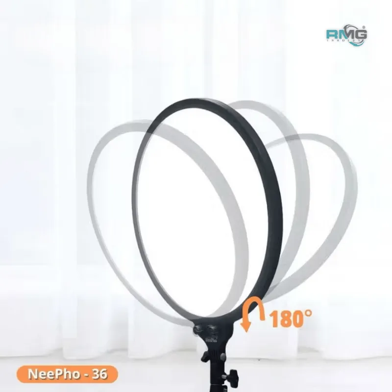 LED ring for vlogging and content creation