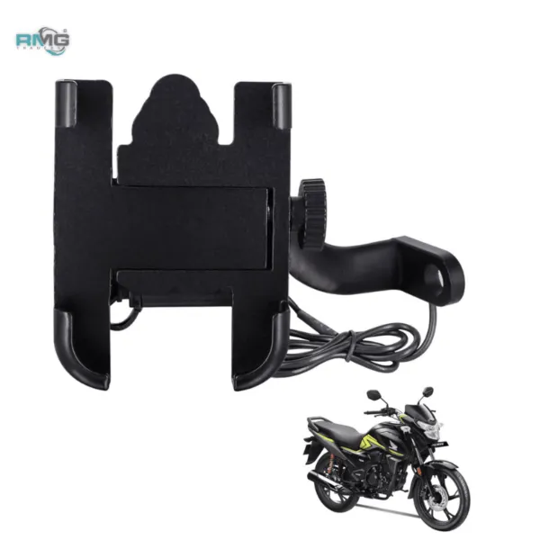 Bike Mobile Stand with 360 Degree Rotation & Charging