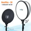 NeePho NP-36 LED ring light for photography
