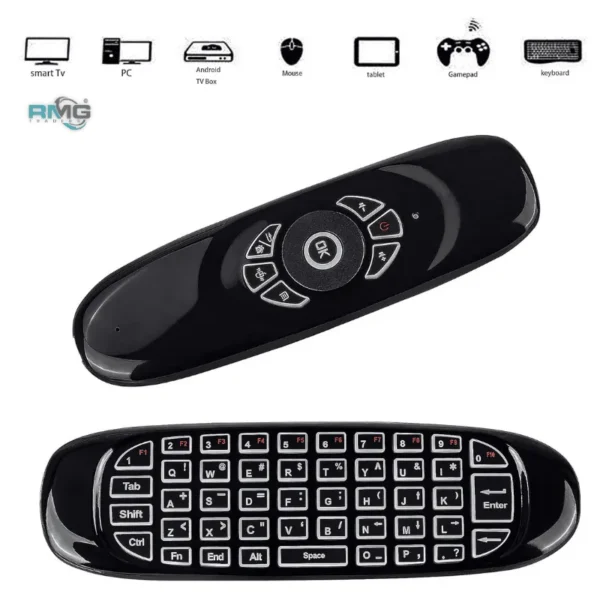 All-in-One Wireless Keyboard and Remote